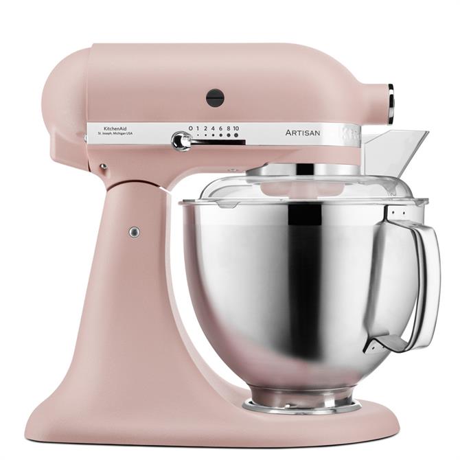KitchenAid Feather Pink Artisan Premium 4.8L Tilt-Head Stand Mixer